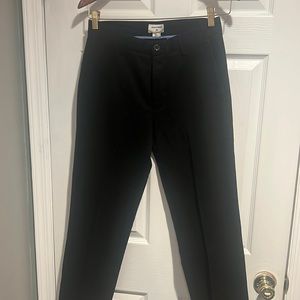 Dockers 29x32 W29 L32 slim fit black dress pants 98% cotton 2% elastane